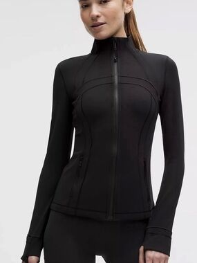 Lululemon Define Women's Black Jacket Full Zip size 8